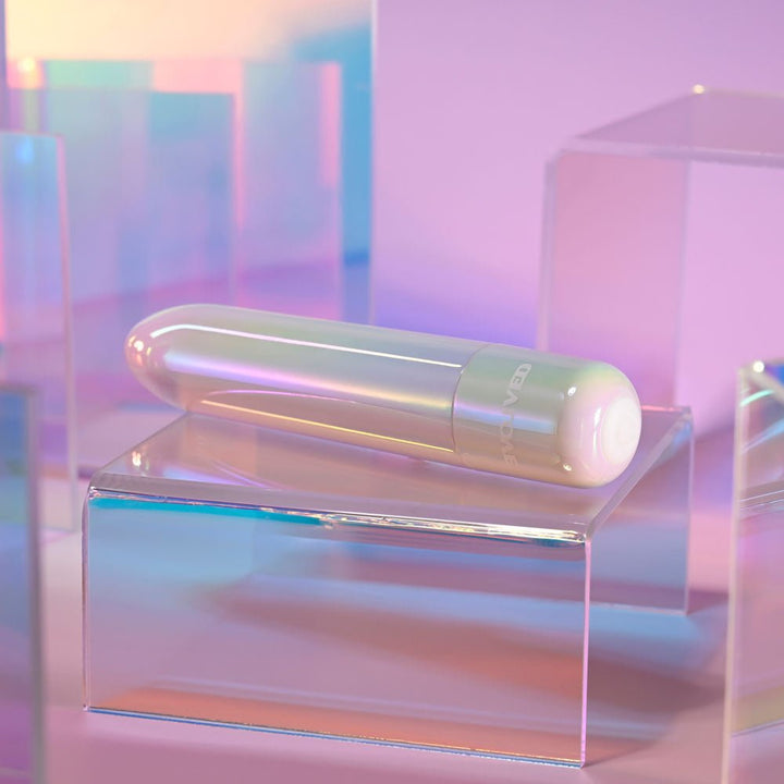 Evolved EASY DOES IT - Pearlescent White 10 cm USB Rechargeable Bullet – Sex toys NZ by Naughtyhut. Discreet delivery nationwide.