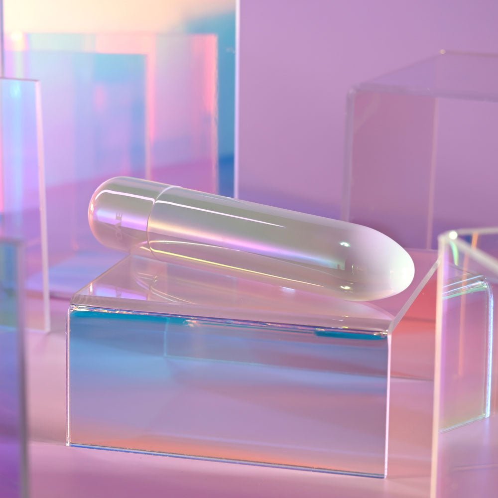 Evolved EASY DOES IT - Pearlescent White 10 cm USB Rechargeable Bullet – Sex toys NZ by Naughtyhut. Discreet delivery nationwide.