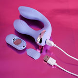 Buy Evolved EVERY WAY PLAY - Purple 12.8 cm USB Rechargeable Rabbit Vibrator with Wireless Remote Control – Naughtyhut NZ sex toys online. Discreet delivery & top brands.