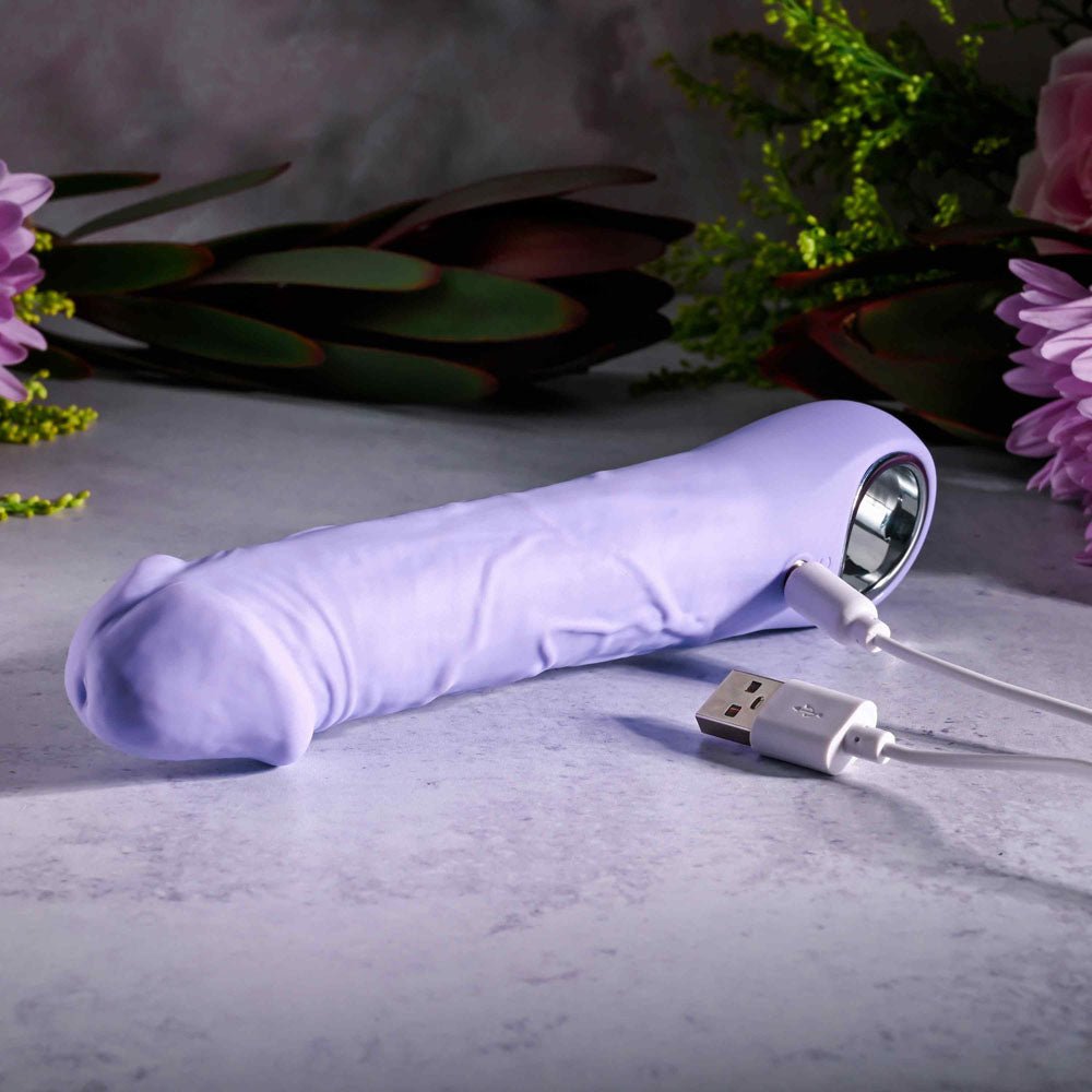 Buy Evolved PURPLE FANTASY - Purple 18.4 cm USB Rechargeable Vibrator – Naughtyhut NZ sex toys online. Discreet delivery & top brands.