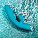 Buy Evolved FIERCE FLICKER - Blue 19.5 cm USB Rechargeable Rabbit Flicker Vibrator – Naughtyhut NZ sex toys online. Discreet delivery & top brands.