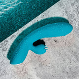 Buy Evolved FIERCE FLICKER - Blue 19.5 cm USB Rechargeable Rabbit Flicker Vibrator – Naughtyhut NZ sex toys online. Discreet delivery & top brands.