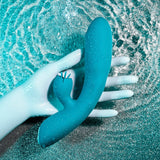 Buy Evolved FIERCE FLICKER - Blue 19.5 cm USB Rechargeable Rabbit Flicker Vibrator – Naughtyhut NZ sex toys online. Discreet delivery & top brands.