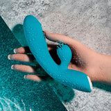 Buy Evolved FIERCE FLICKER - Blue 19.5 cm USB Rechargeable Rabbit Flicker Vibrator – Naughtyhut NZ sex toys online. Discreet delivery & top brands.