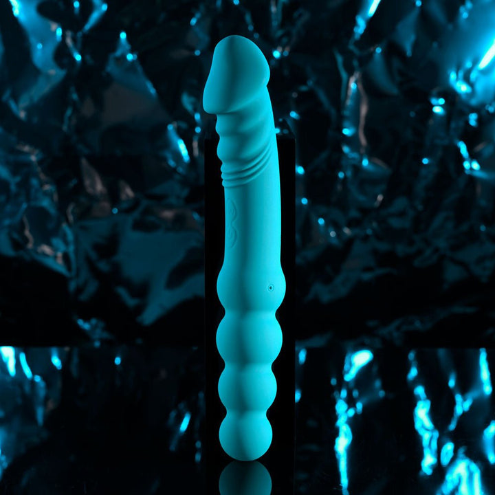 Evolved FLIP FLOP - Blue 23.1 cm USB Rechargeable Dual Ended Vibrator – Sex toys NZ by Naughtyhut. Discreet delivery nationwide.