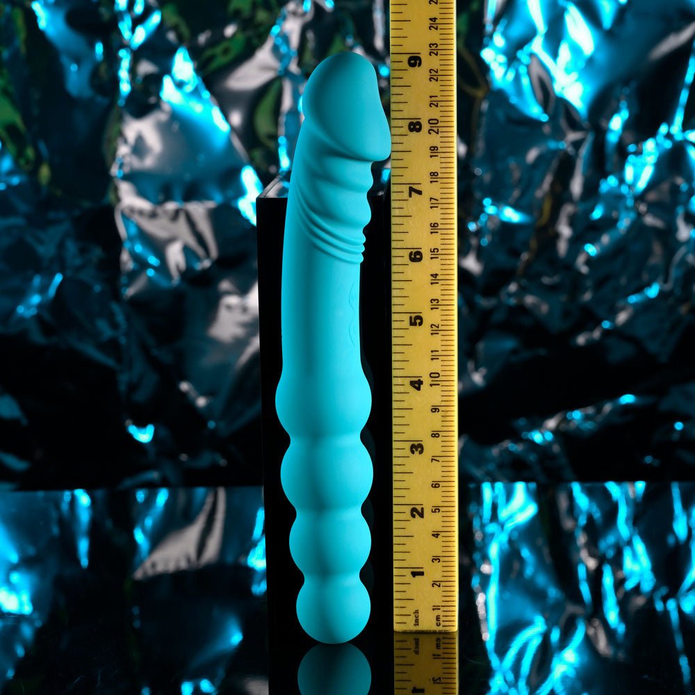 Evolved FLIP FLOP - Blue 23.1 cm USB Rechargeable Dual Ended Vibrator – Sex toys NZ by Naughtyhut. Discreet delivery nationwide.