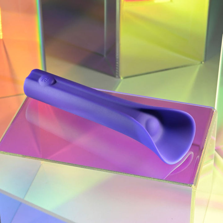 Evolved FULL COVERAGE - Purple 11.9 cm USB Rechargeable Bullet – Sex toys NZ by Naughtyhut. Discreet delivery nationwide.