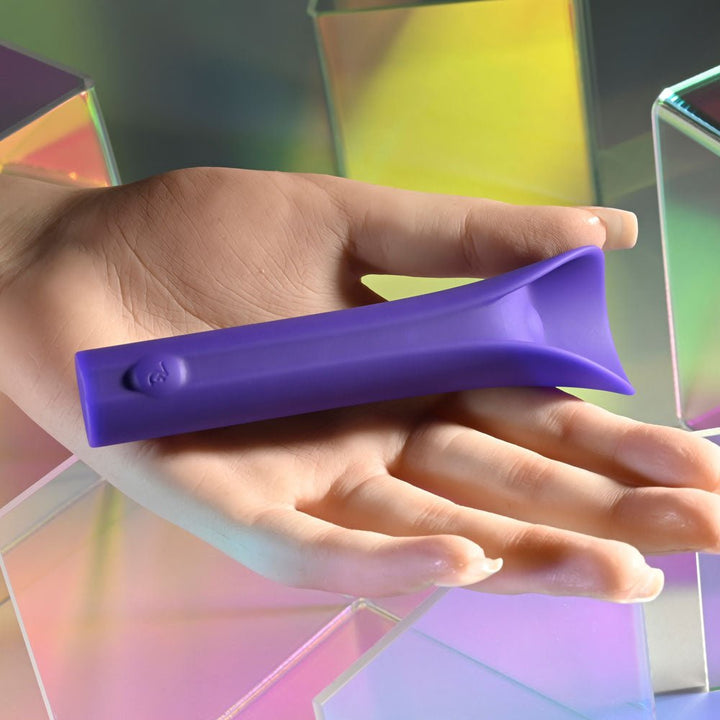 Evolved FULL COVERAGE - Purple 11.9 cm USB Rechargeable Bullet – Sex toys NZ by Naughtyhut. Discreet delivery nationwide.