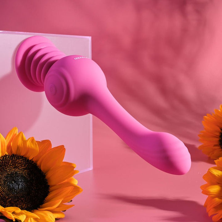 Evolved GYRO VIBE - Pink 24.8 cm USB Rechargeable Super Vibrator – Sex toys NZ by Naughtyhut. Discreet delivery nationwide.