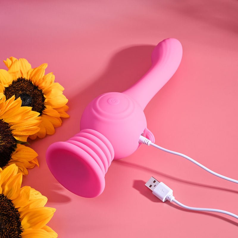 Buy Evolved GYRO VIBE - Pink 24.8 cm USB Rechargeable Super Vibrator – Naughtyhut NZ sex toys online. Discreet delivery & top brands.