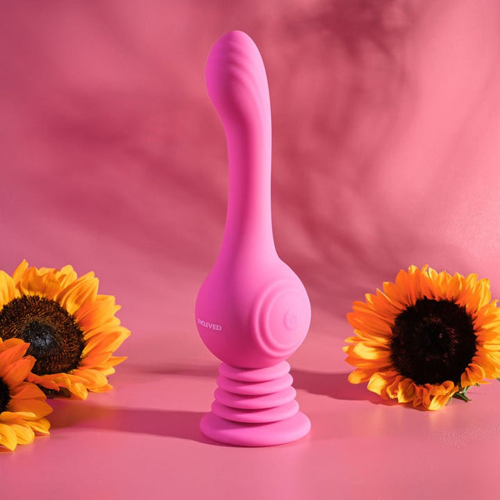 Evolved GYRO VIBE - Pink 24.8 cm USB Rechargeable Super Vibrator – Sex toys NZ by Naughtyhut. Discreet delivery nationwide.