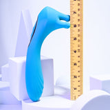 Buy Evolved HEADS OR TAILS - Blue 19.3 cm USB Rechargeable Dual Ended Massager – Naughtyhut NZ sex toys online. Discreet delivery & top brands.