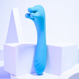 Buy Evolved HEADS OR TAILS - Blue 19.3 cm USB Rechargeable Dual Ended Massager – Naughtyhut NZ sex toys online. Discreet delivery & top brands.