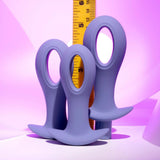 Buy Evolved HOLE PUNCH PLUG SET - Purple Butt Plugs with Interchangeable Bullet - Set of 3 Sizes – Naughtyhut NZ sex toys online. Discreet delivery & top brands.