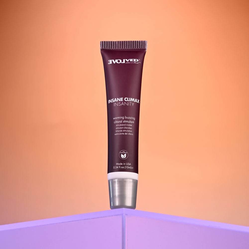Buy Evolved INSANE CLIMAX - INSANITY - Warming Buzzing Clitoral Stimulation Gel - 10 ml – Naughtyhut NZ sex toys online. Discreet delivery & top brands.