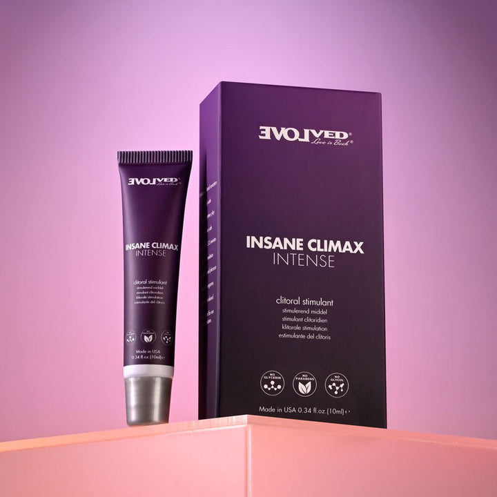Evolved INSANE CLIMAX - INTENSE - Clitoral Stimulation Gel - 10 ml Tube – Sex toys NZ by Naughtyhut. Discreet delivery nationwide.