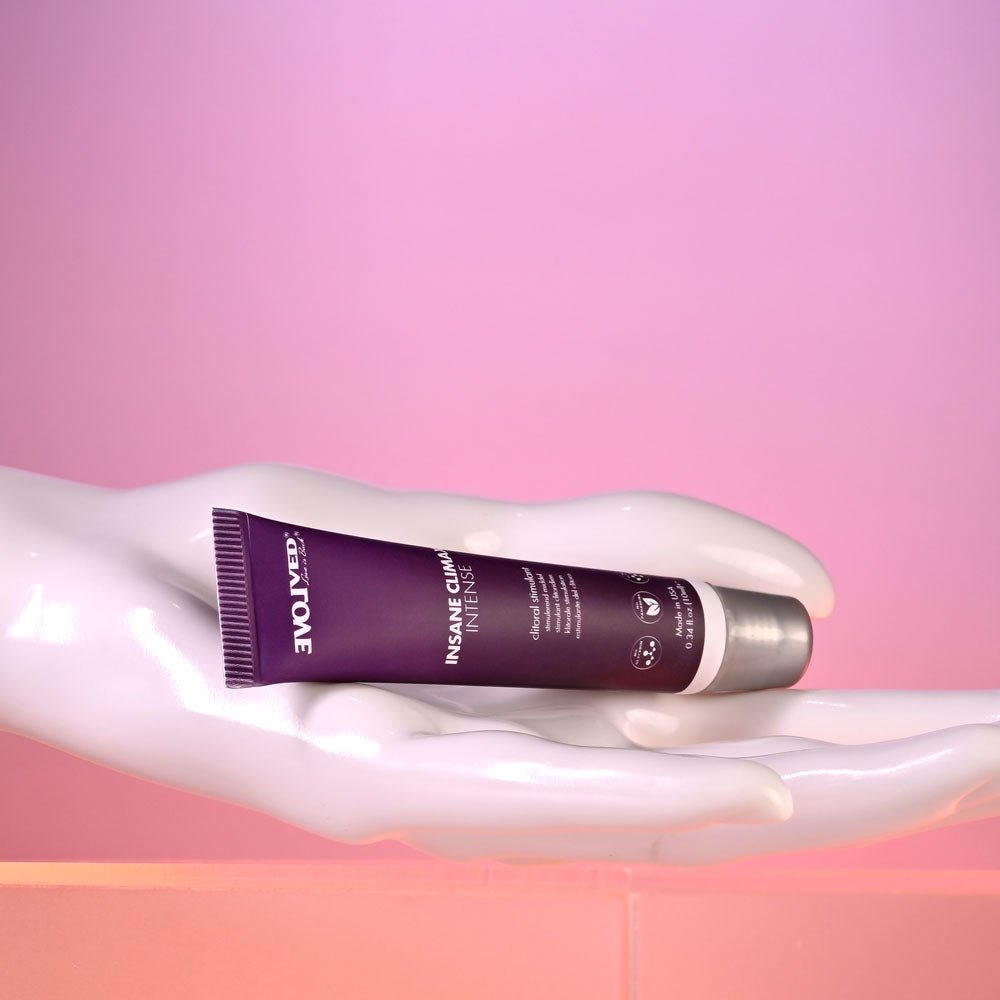 Buy Evolved INSANE CLIMAX - INTENSE - Clitoral Stimulation Gel - 10 ml Tube – Naughtyhut NZ sex toys online. Discreet delivery & top brands.