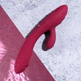 Buy Evolved JAMMIN' G - Burgundy 20.1 cm USB Rechargeable Rabbit Vibrator – Naughtyhut NZ sex toys online. Discreet delivery & top brands.