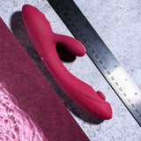 Buy Evolved JAMMIN' G - Burgundy 20.1 cm USB Rechargeable Rabbit Vibrator – Naughtyhut NZ sex toys online. Discreet delivery & top brands.