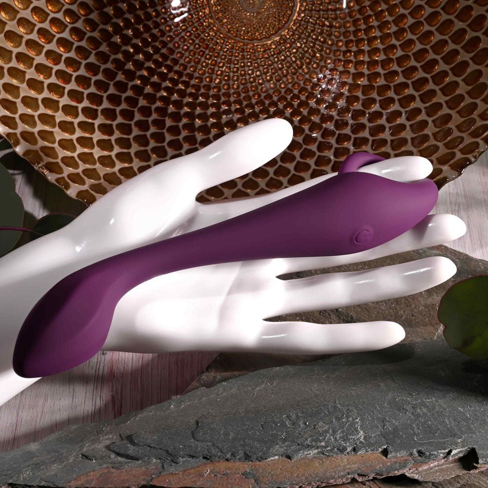 Buy Evolved LOCHNESS G - Purple 19 cm USB Rechargeable Vibrator – Naughtyhut NZ sex toys online. Discreet delivery & top brands.