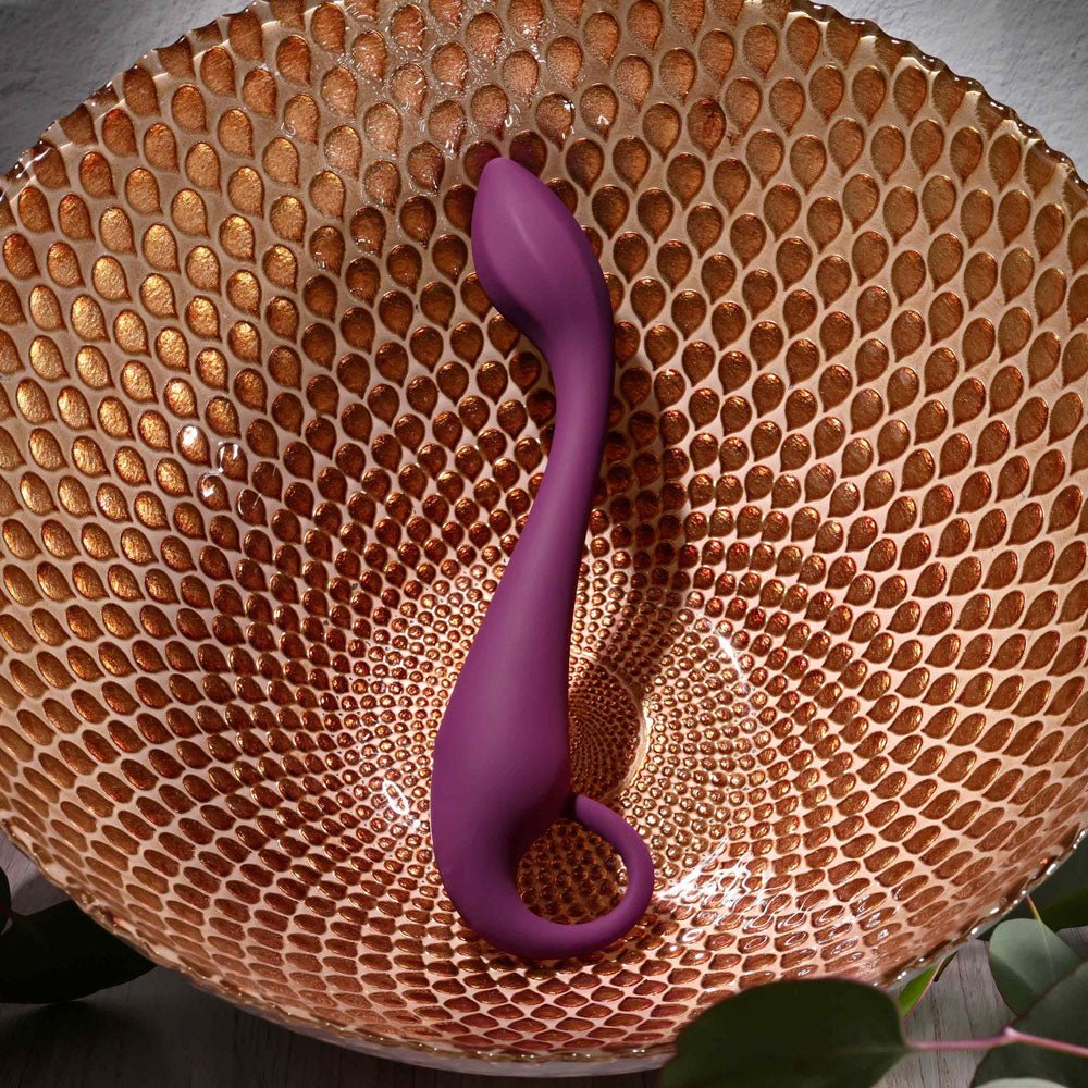 Evolved LOCHNESS G - Purple 19 cm USB Rechargeable Vibrator – Sex toys NZ by Naughtyhut. Discreet delivery nationwide.