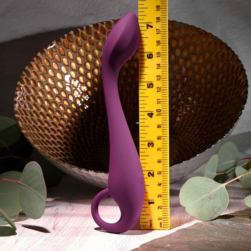 Buy Evolved LOCHNESS G - Purple 19 cm USB Rechargeable Vibrator – Naughtyhut NZ sex toys online. Discreet delivery & top brands.