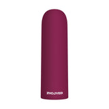 Buy Evolved Mighty Thick - Burgundy Red 9 cm USB Rechargeable Bullet – Naughtyhut NZ sex toys online. Discreet delivery & top brands.