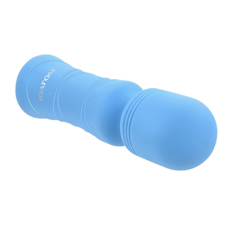 Evolved Out Of The Blue - Blue 10.5 cm USB Rechargeable Mini Massager Wand – Sex toys NZ by Naughtyhut. Discreet delivery nationwide.