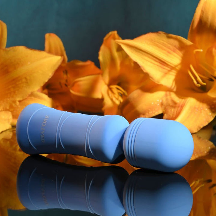 Evolved Out Of The Blue - Blue 10.5 cm USB Rechargeable Mini Massager Wand – Sex toys NZ by Naughtyhut. Discreet delivery nationwide.