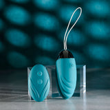 Buy Evolved OVAL OFFICE - Green 8.5 cm USB Rechargeable Wireless Egg with Remote Control – Naughtyhut NZ sex toys online. Discreet delivery & top brands.