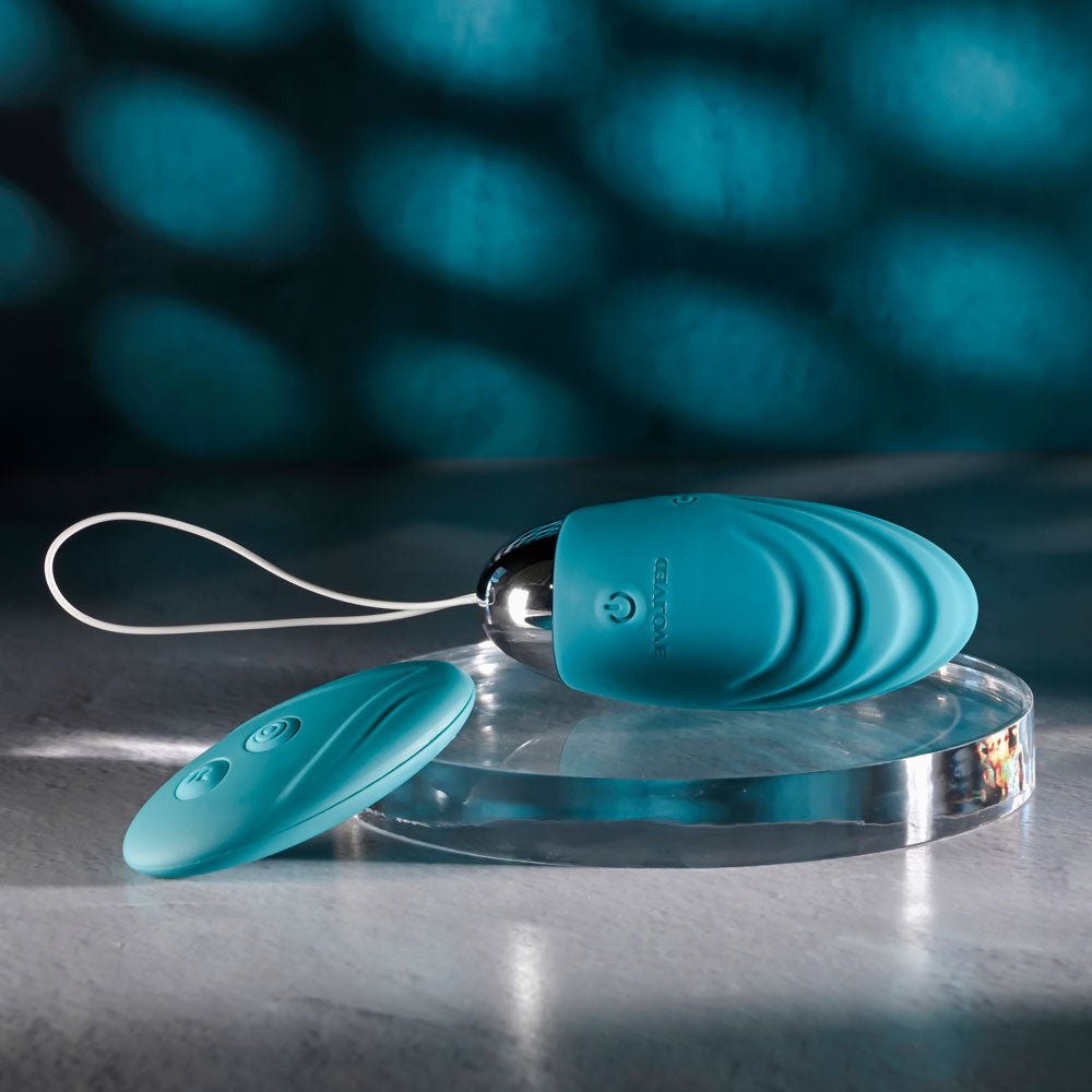 Buy Evolved OVAL OFFICE - Green 8.5 cm USB Rechargeable Wireless Egg with Remote Control – Naughtyhut NZ sex toys online. Discreet delivery & top brands.