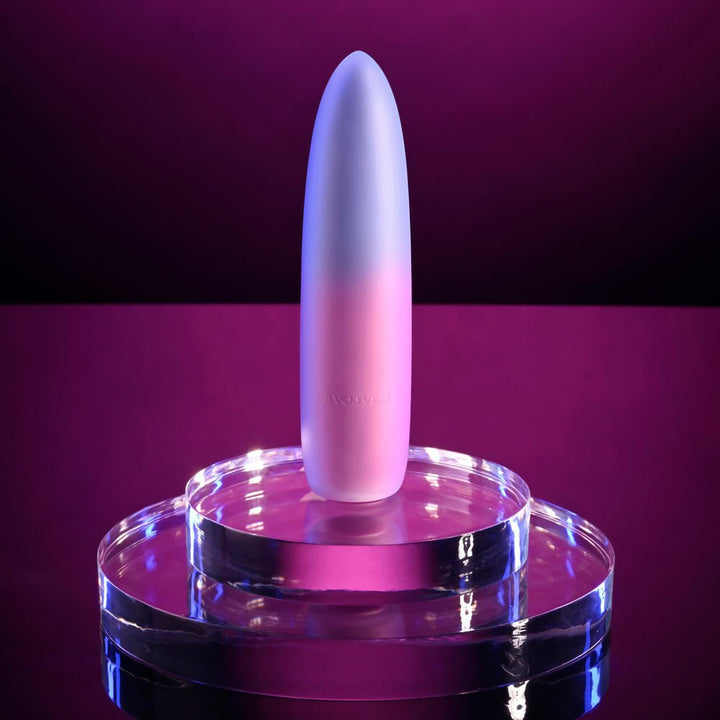 Evolved PARADISE BULLET - Pink/Purple 10.2 cm USB Rechargeable Bullet – Sex toys NZ by Naughtyhut. Discreet delivery nationwide.