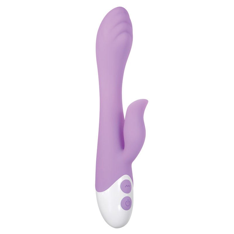 Buy Evolved PLEASING PETAL - Lilac 19.7 cm USB Rechargeable Rabbit Vibrator – Naughtyhut NZ sex toys online. Discreet delivery & top brands.