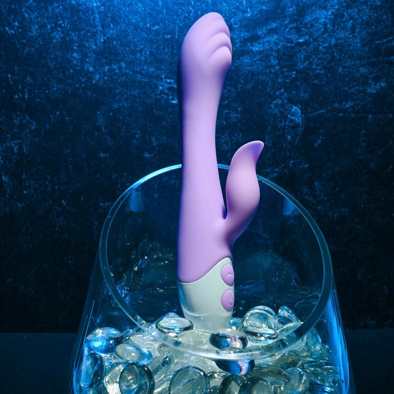 Buy Evolved PLEASING PETAL - Lilac 19.7 cm USB Rechargeable Rabbit Vibrator – Naughtyhut NZ sex toys online. Discreet delivery & top brands.