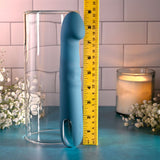 Buy Evolved QUEEN OF ALL TRADES - Blue 22.6 cm USB Rechargeable Thrusting & Rotating Vibrator – Naughtyhut NZ sex toys online. Discreet delivery & top brands.