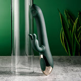 Buy Evolved RABBIT TAP TAP - Green 25 cm USB Rechargeable Rabbit Vibrator with Tapping Tip – Naughtyhut NZ sex toys online. Discreet delivery & top brands.