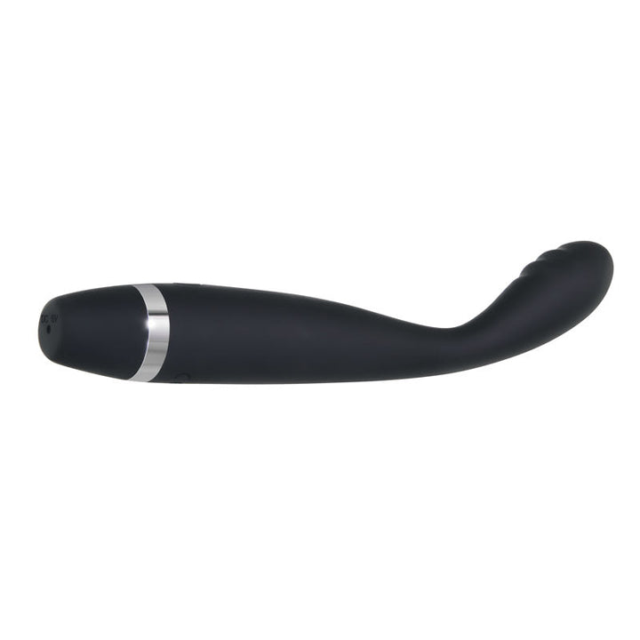 Evolved Skinny G - Black 17.8 cm USB Rechargeable Vibrator – Sex toys NZ by Naughtyhut. Discreet delivery nationwide.