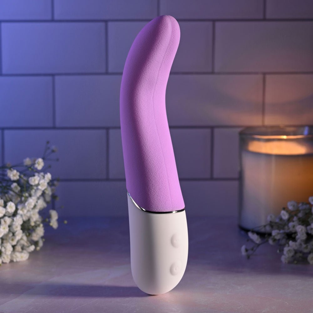 Evolved SLIP OF THE TONGUE - Purple 21.1 cm USB Rechargeable Flicking Tongue Vibrator – Sex toys NZ by Naughtyhut. Discreet delivery nationwide.
