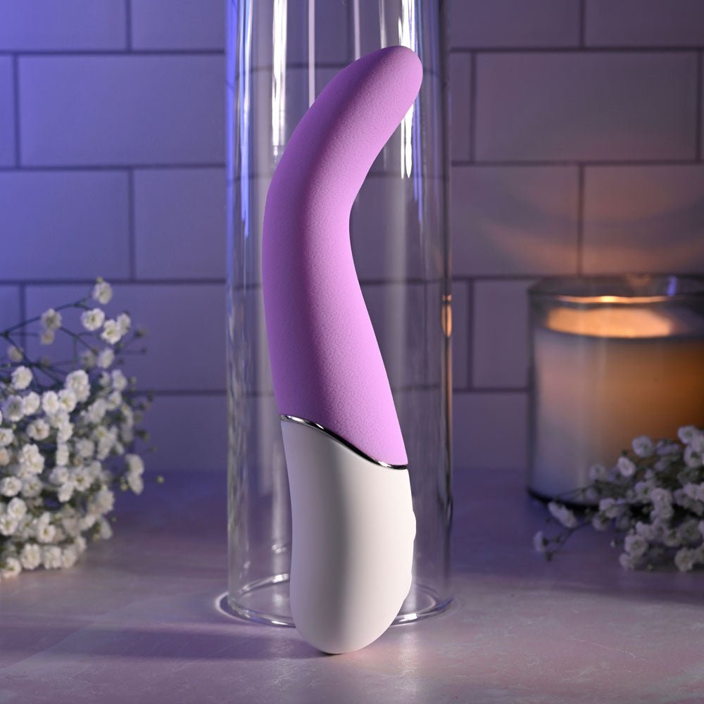 Evolved SLIP OF THE TONGUE - Purple 21.1 cm USB Rechargeable Flicking Tongue Vibrator – Sex toys NZ by Naughtyhut. Discreet delivery nationwide.