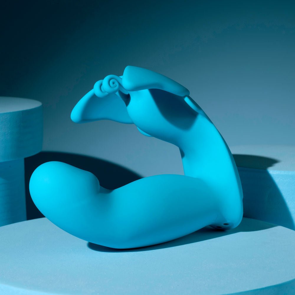 Buy Evolved SPREAD YOUR WINGS - Blue USB Rechargeable Wearable Butterfly Vibrator – Naughtyhut NZ sex toys online. Discreet delivery & top brands.