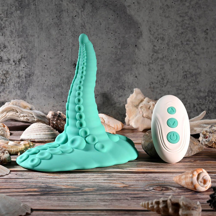 Evolved TENTACLE GRINDER - Green USB Rechargeable Fantasy Grinder Pad with Wireless Remote – Sex toys NZ by Naughtyhut. Discreet delivery nationwide.