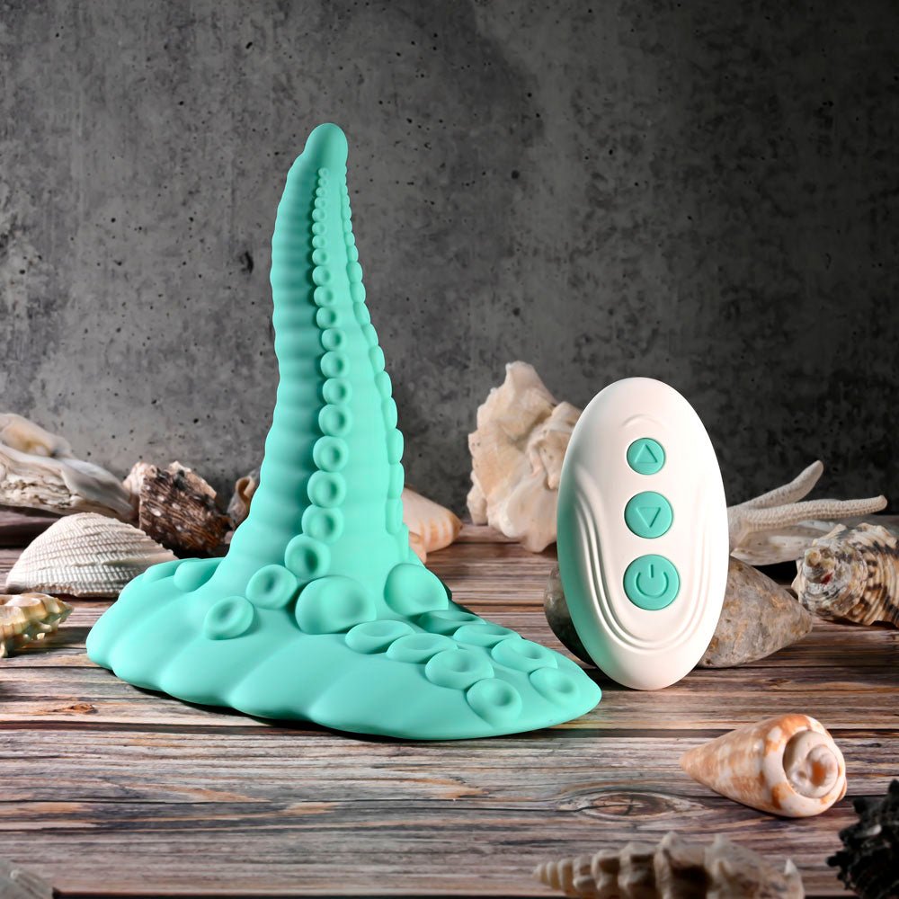 Evolved TENTACLE GRINDER - Green USB Rechargeable Fantasy Grinder Pad with Wireless Remote – Sex toys NZ by Naughtyhut. Discreet delivery nationwide.