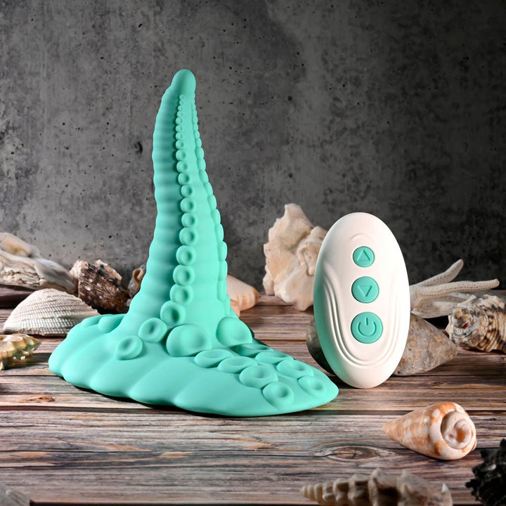 Evolved TENTACLE GRINDER - Green USB Rechargeable Fantasy Grinder Pad with Wireless Remote – Sex toys NZ by Naughtyhut. Discreet delivery nationwide.