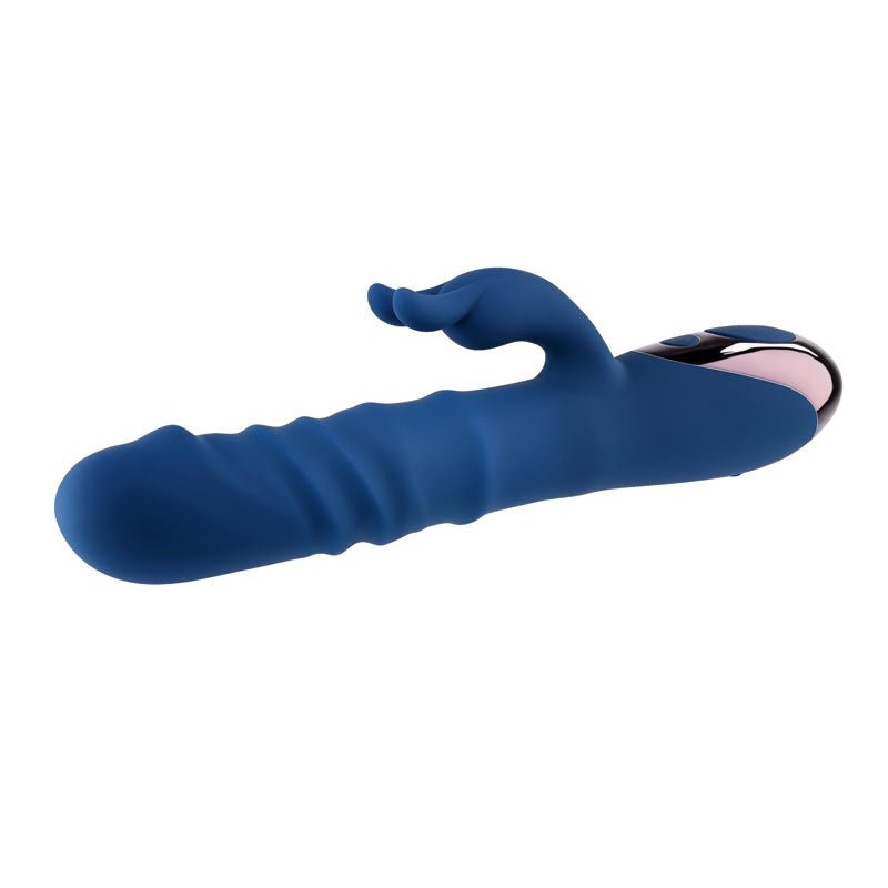 Evolved The Ringer - Blue 23.8 cm USB Rechargeable Rabbit Vibrator – Sex toys NZ by Naughtyhut. Discreet delivery nationwide.