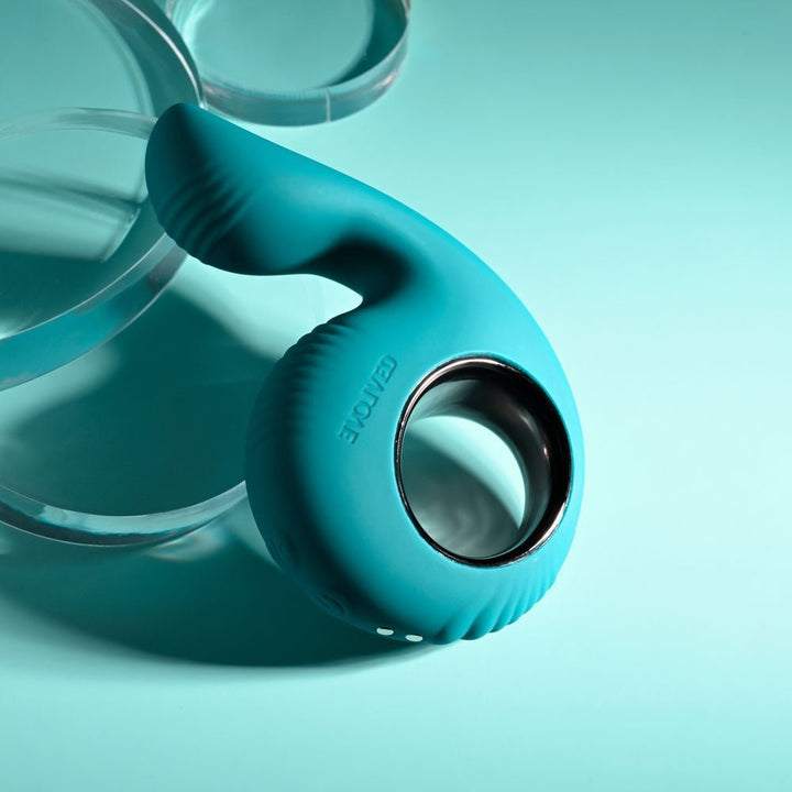 Evolved THUMBS UP - Green USB Rechargeable Stimulator – Sex toys NZ by Naughtyhut. Discreet delivery nationwide.