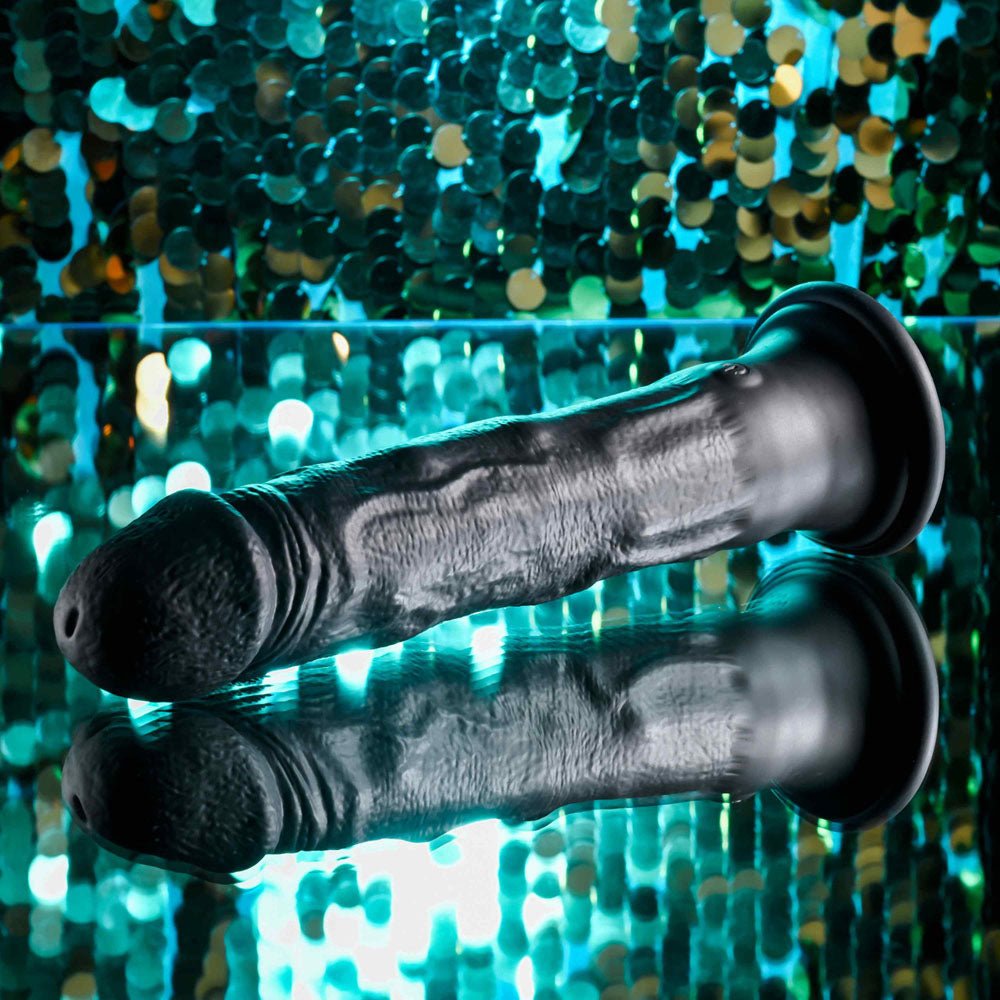 Buy Evolved BLACK THUNDER - Black 25 cm USB Rechargeable Vibrator – Naughtyhut NZ sex toys online. Discreet delivery & top brands.