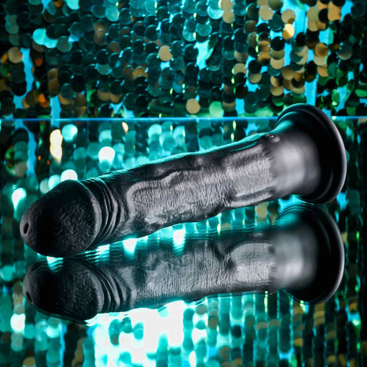 Buy Evolved BLACK THUNDER - Black 25 cm USB Rechargeable Vibrator – Naughtyhut NZ sex toys online. Discreet delivery & top brands.