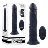 Buy Evolved BLACK THUNDER - Black 25 cm USB Rechargeable Vibrator – Naughtyhut NZ sex toys online. Discreet delivery & top brands.