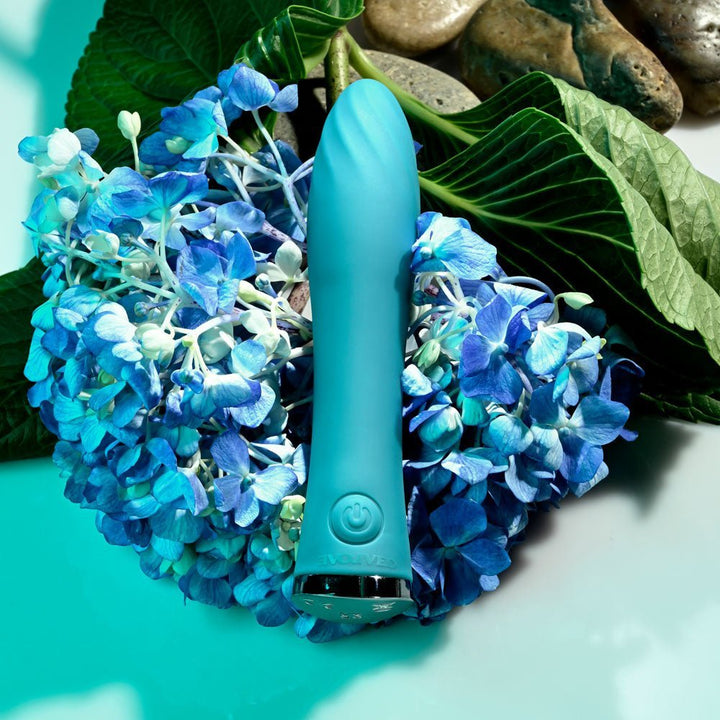 Evolved ULTRA WAVE - Blue 13 cm USB Rechargeable Mini Vibrator – Sex toys NZ by Naughtyhut. Discreet delivery nationwide.