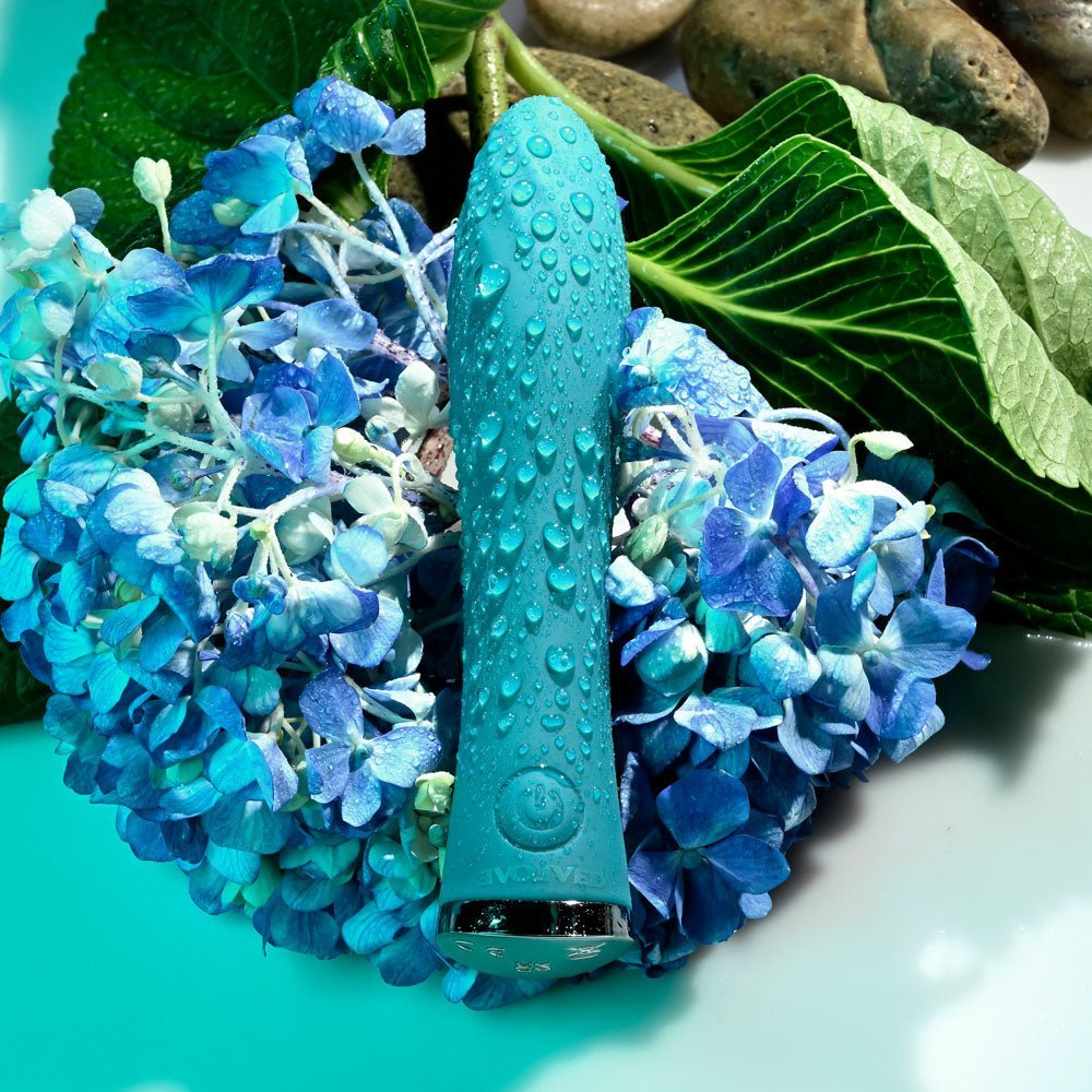 Evolved ULTRA WAVE - Blue 13 cm USB Rechargeable Mini Vibrator – Sex toys NZ by Naughtyhut. Discreet delivery nationwide.
